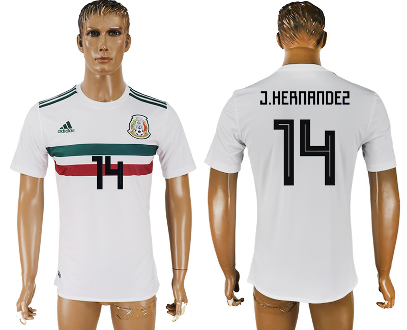 2018 world cup Maillot de foot Mexico #14 J.HERNANDEZ